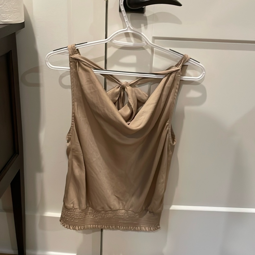 cowl neck top